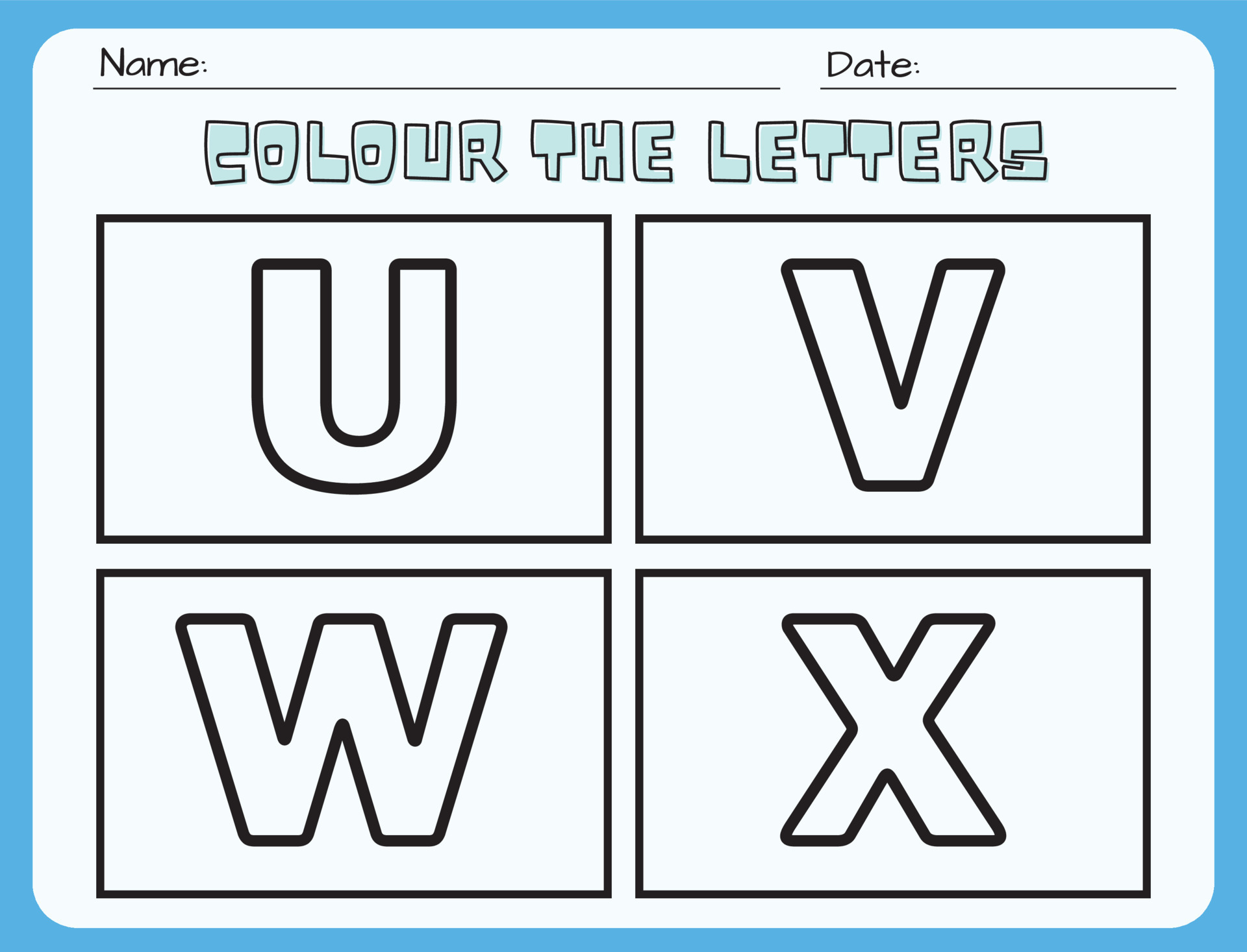 worksheet-for-color-letters-u-v-w-x-kids-activity-sheet-an