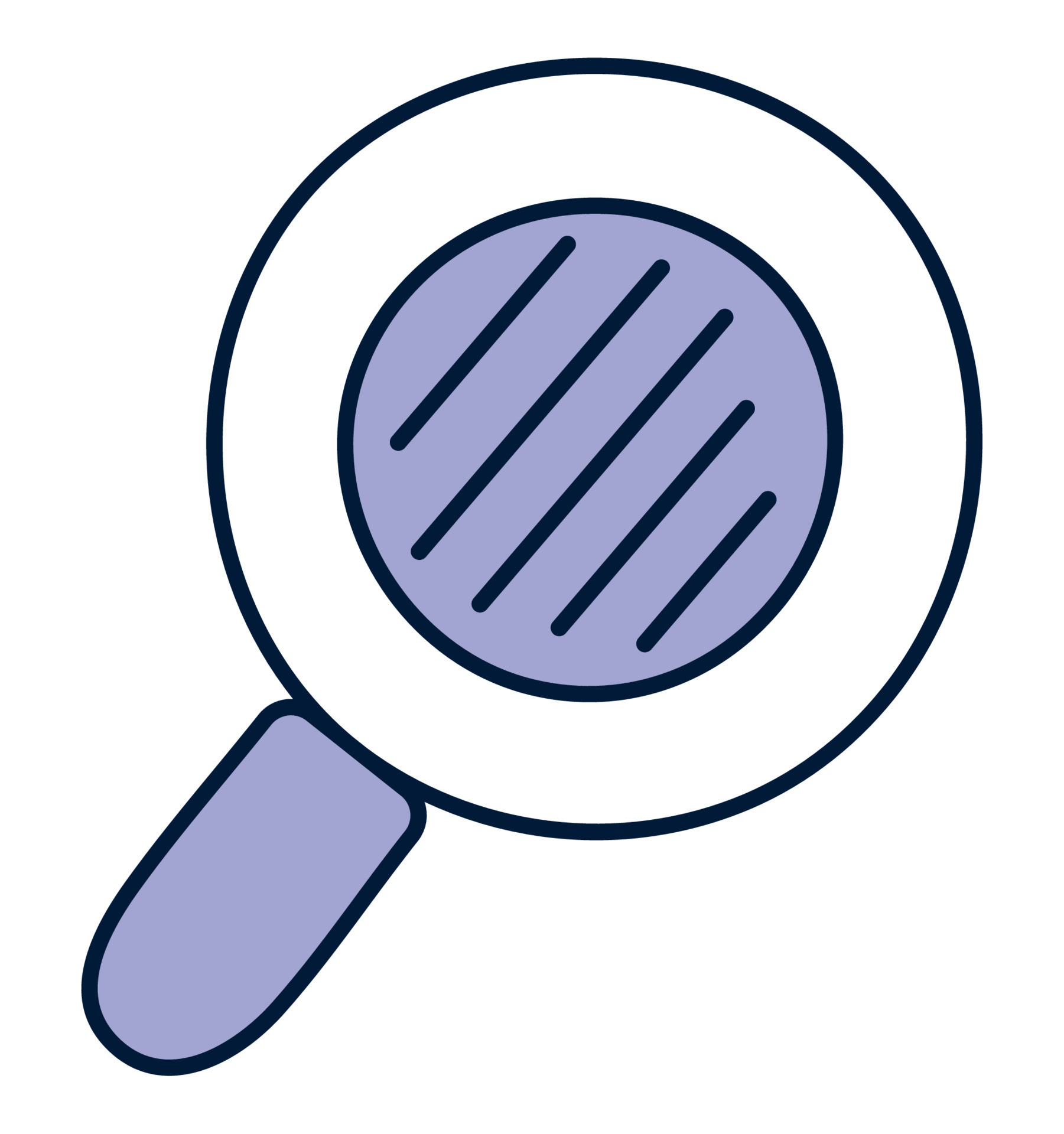 purple magnifying glass 21396381 Vector Art at Vecteezy