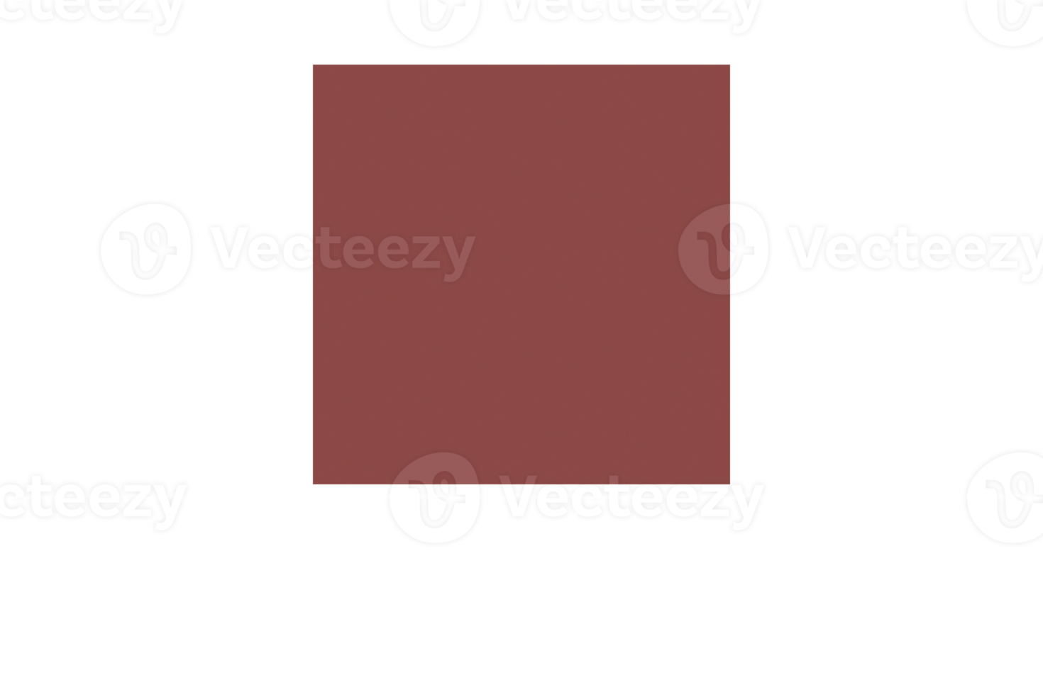 Brown film frame isolated on a transparent background png