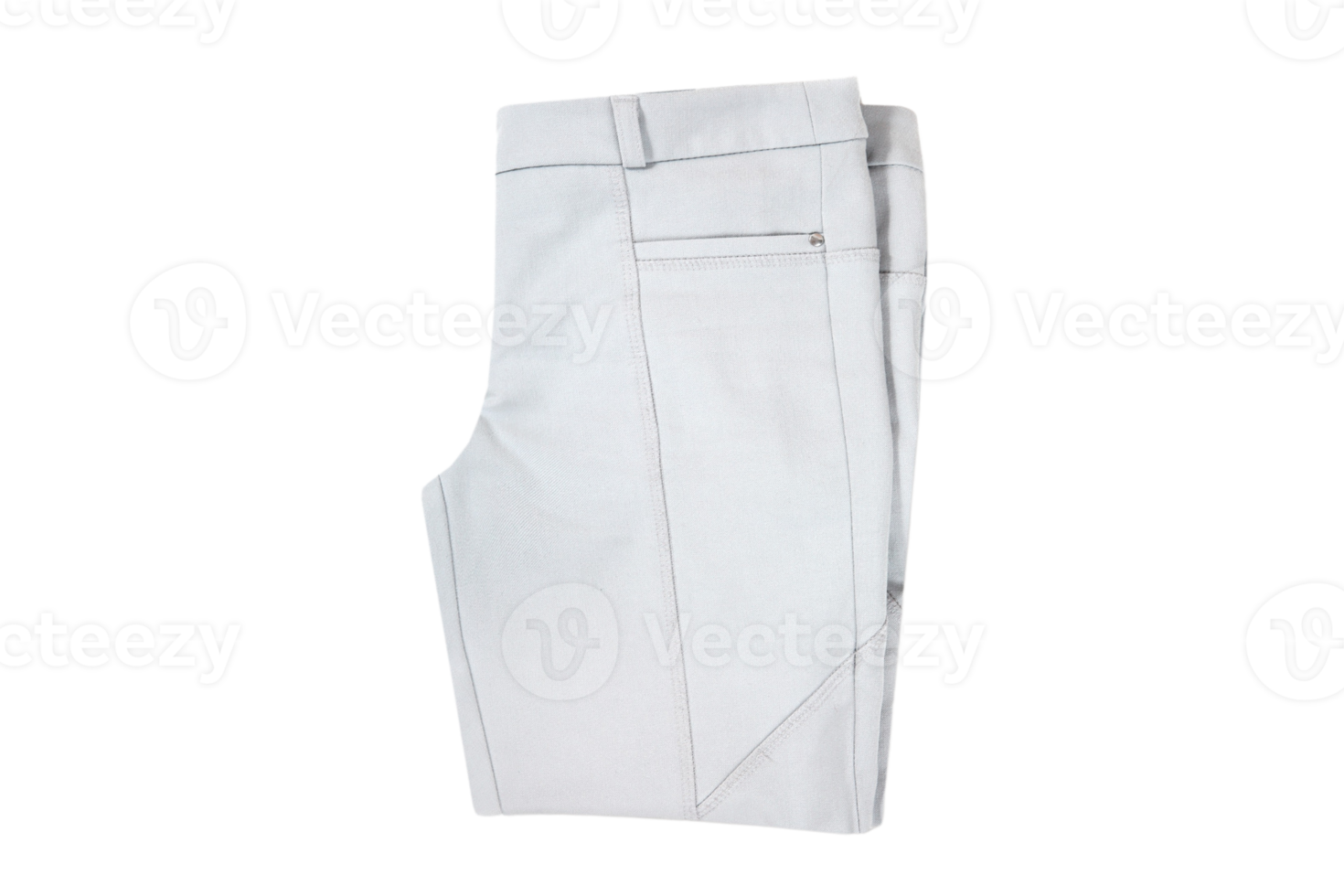 blanc un pantalon isolé sur une transparent Contexte png