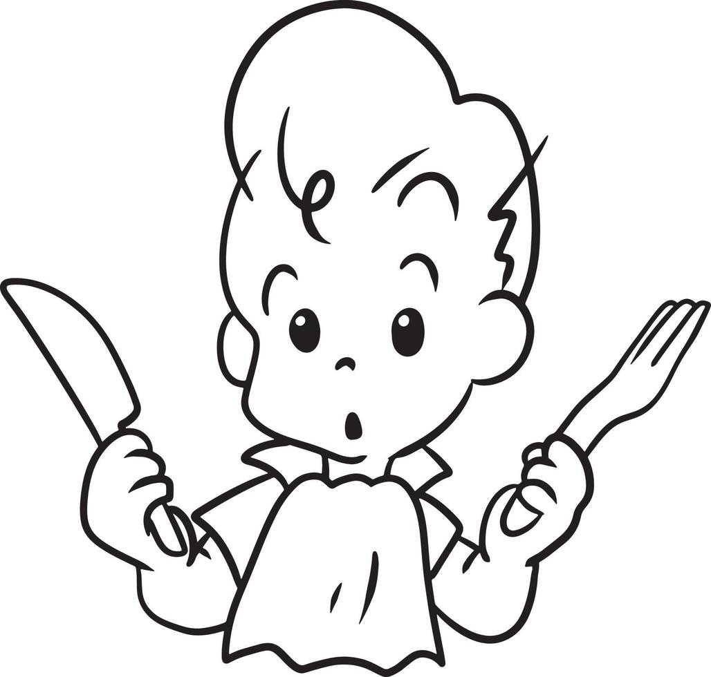 chico perfil logo dibujos animados garabatear kawaii anime colorante página linda ilustración dibujo acortar Arte personaje chibi manga cómic vector