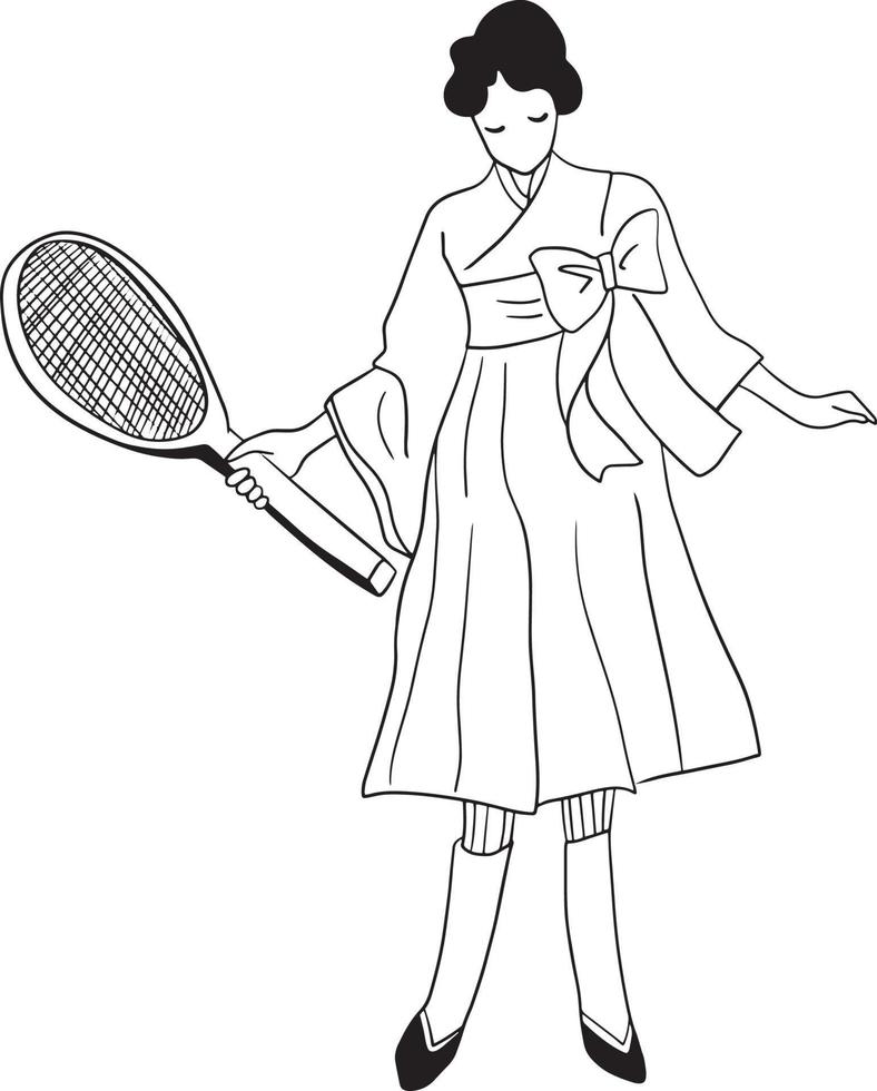 Girl pajamas cartoon doodle kawaii anime coloring pages cute illustration clipart character chibi manga comic drawing skate stripe line vector