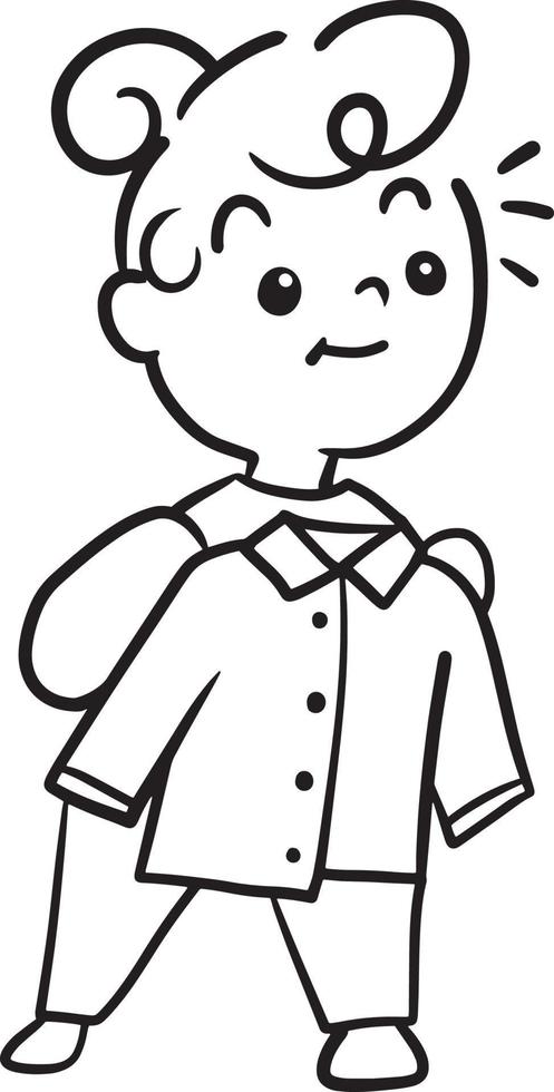 Cartoon doodle kawaii anime coloring page cute illustration clipart character chibi manga comic drawing line art free download vector