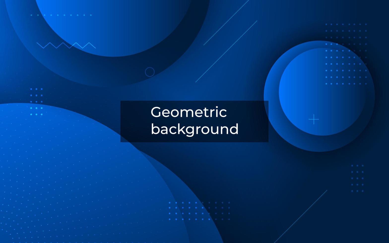 mínimo resumen azul circulo color forma superposición capas geométrico dinámica antecedentes. eps10 vector