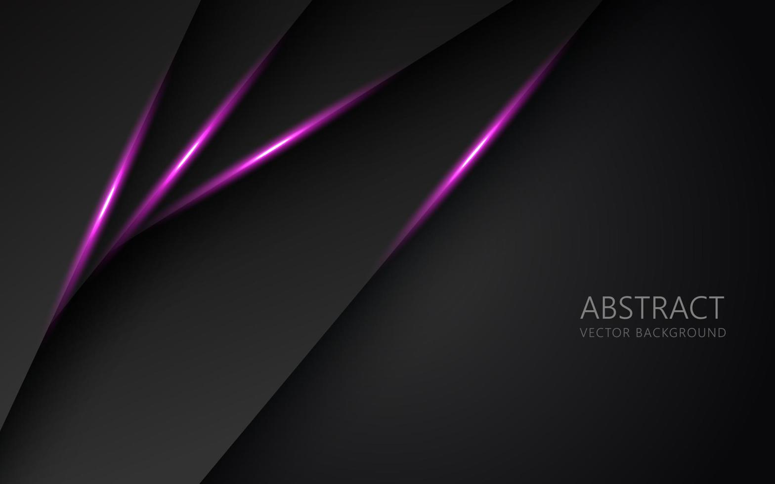 abstract pink light black space frame layout design tech triangle concept gray texture background. eps10 vector