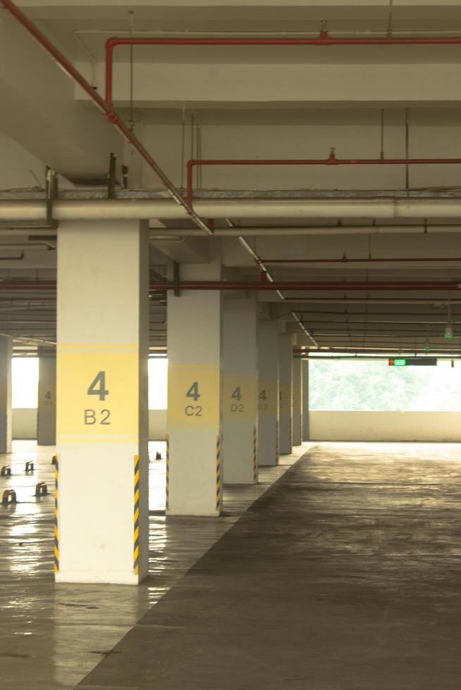 An empty parking lot at the Terminal Intermoda Joyoboyo TIJ photo