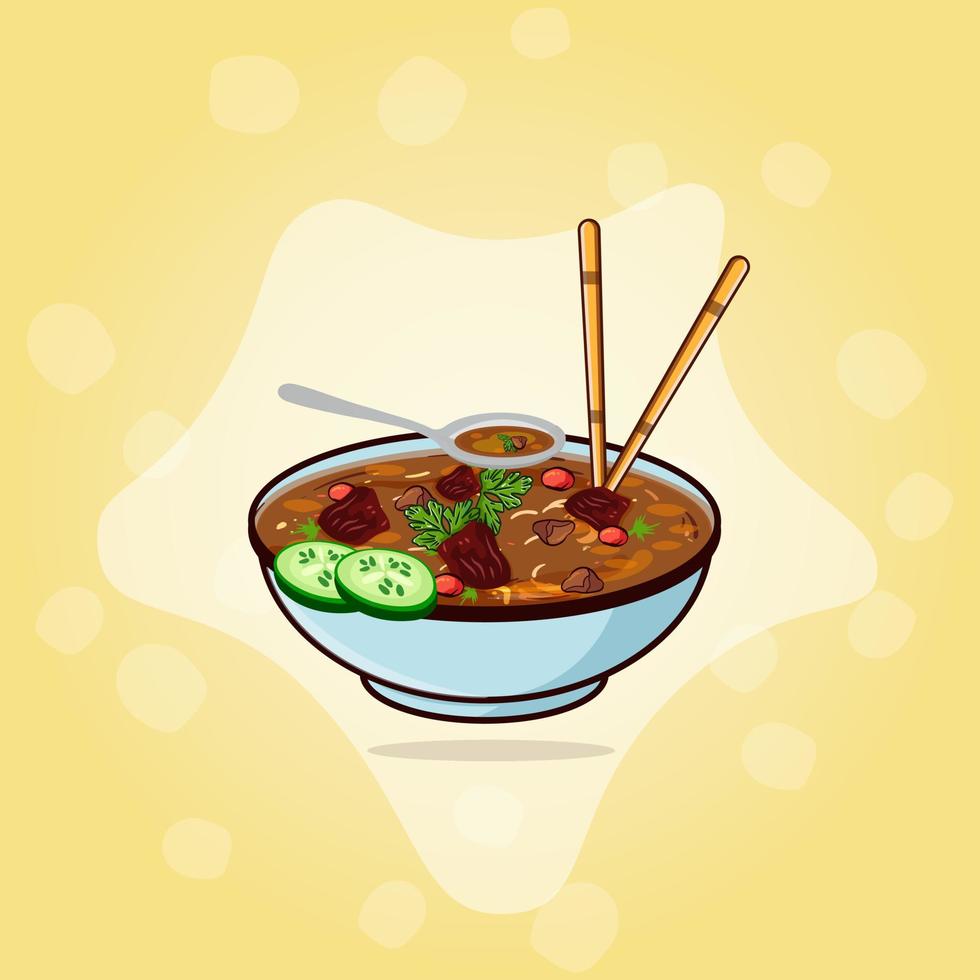 Best Khoresht Digital Excellent, Great Delicious Cooking Asian Food Illustration. Best Creative Khoresht Illustrations Hi-Quality Vector With Watercolor Background.