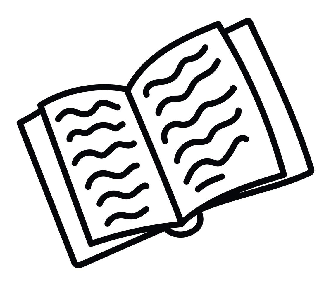 open education book vector
