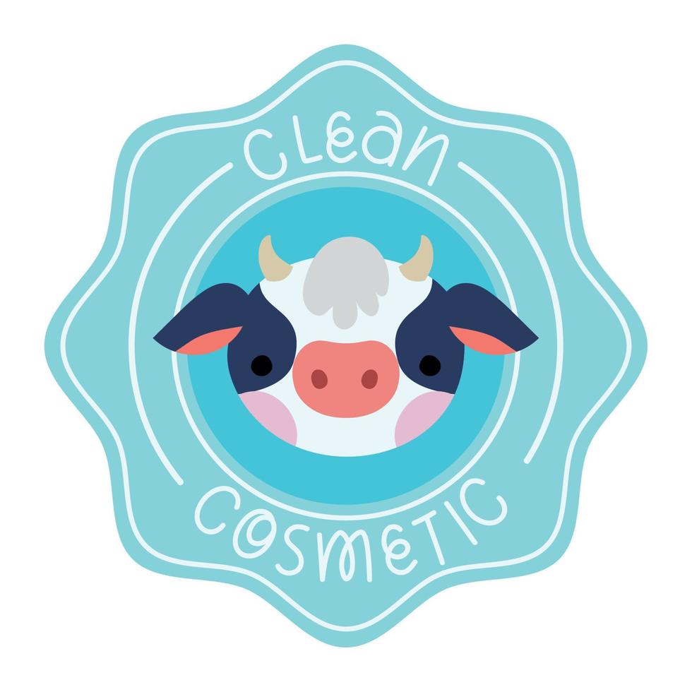 badge of clean product vector