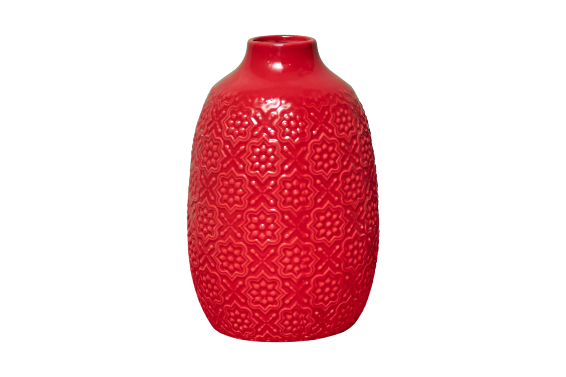 Red vase isolated on a transparent background 21398132 PNG