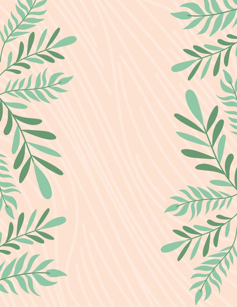 plants background illustration vector