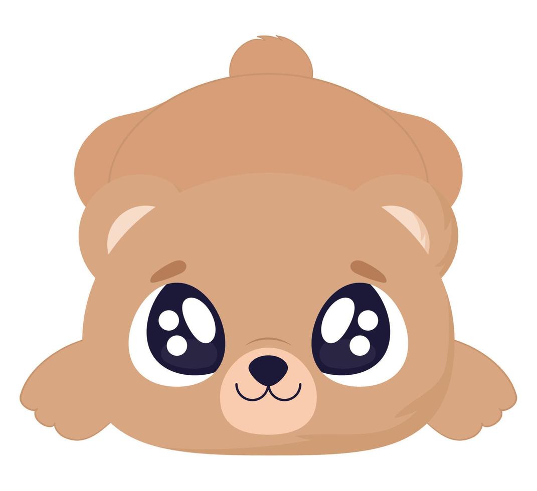 cute bear illustration vector