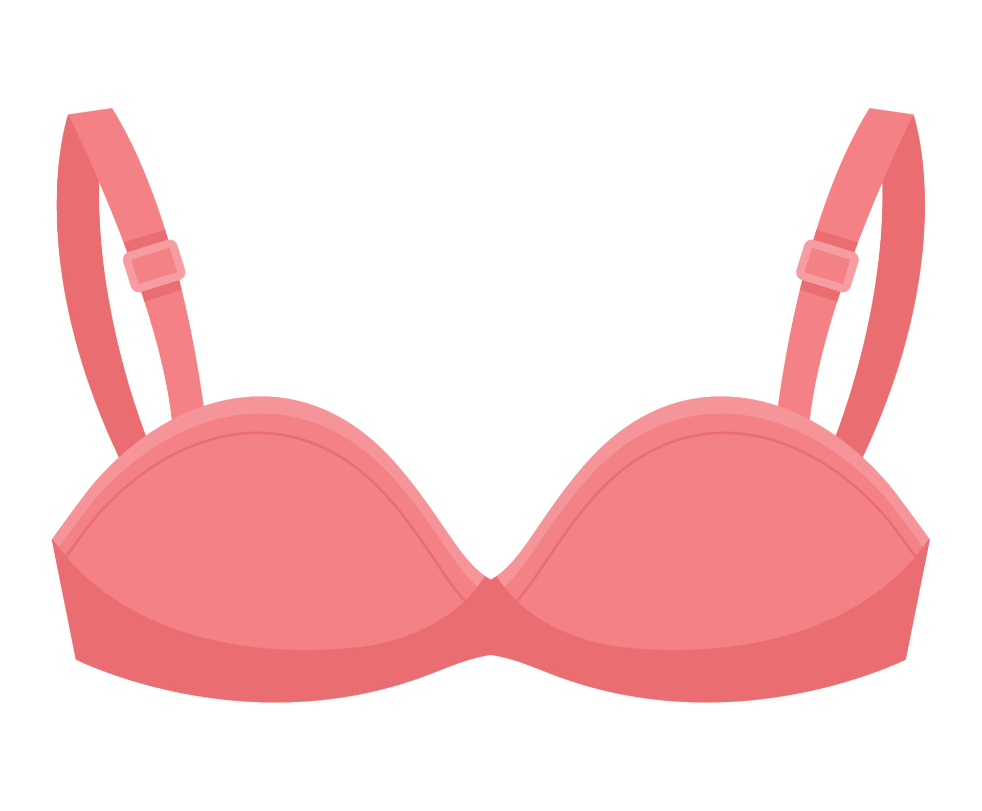 pink bra illustration 21398286 Vector Art at Vecteezy