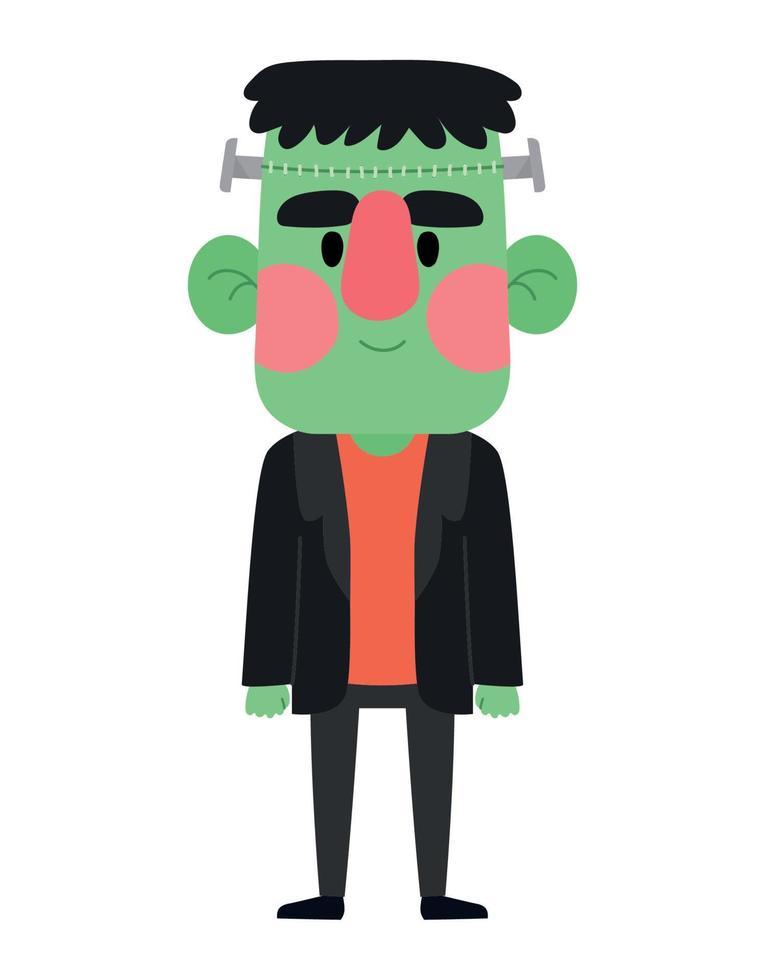 frankenstein mounster design vector