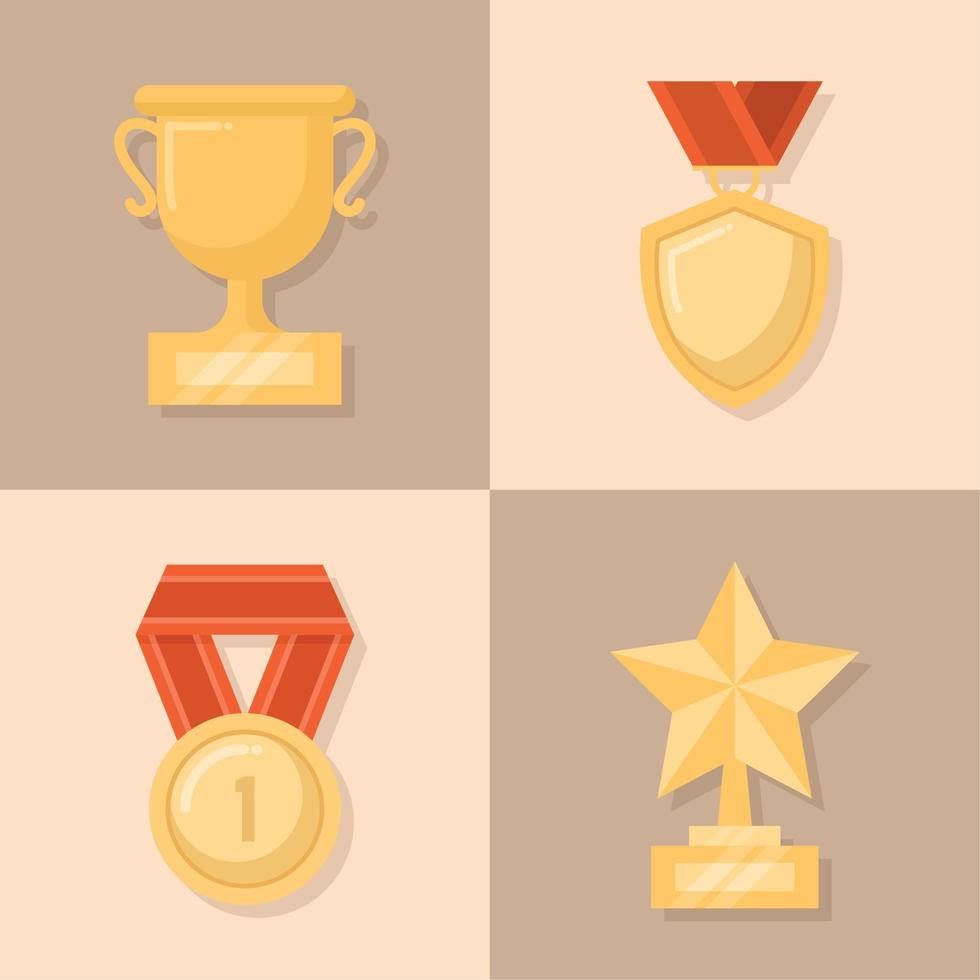 golden prizes bundle vector