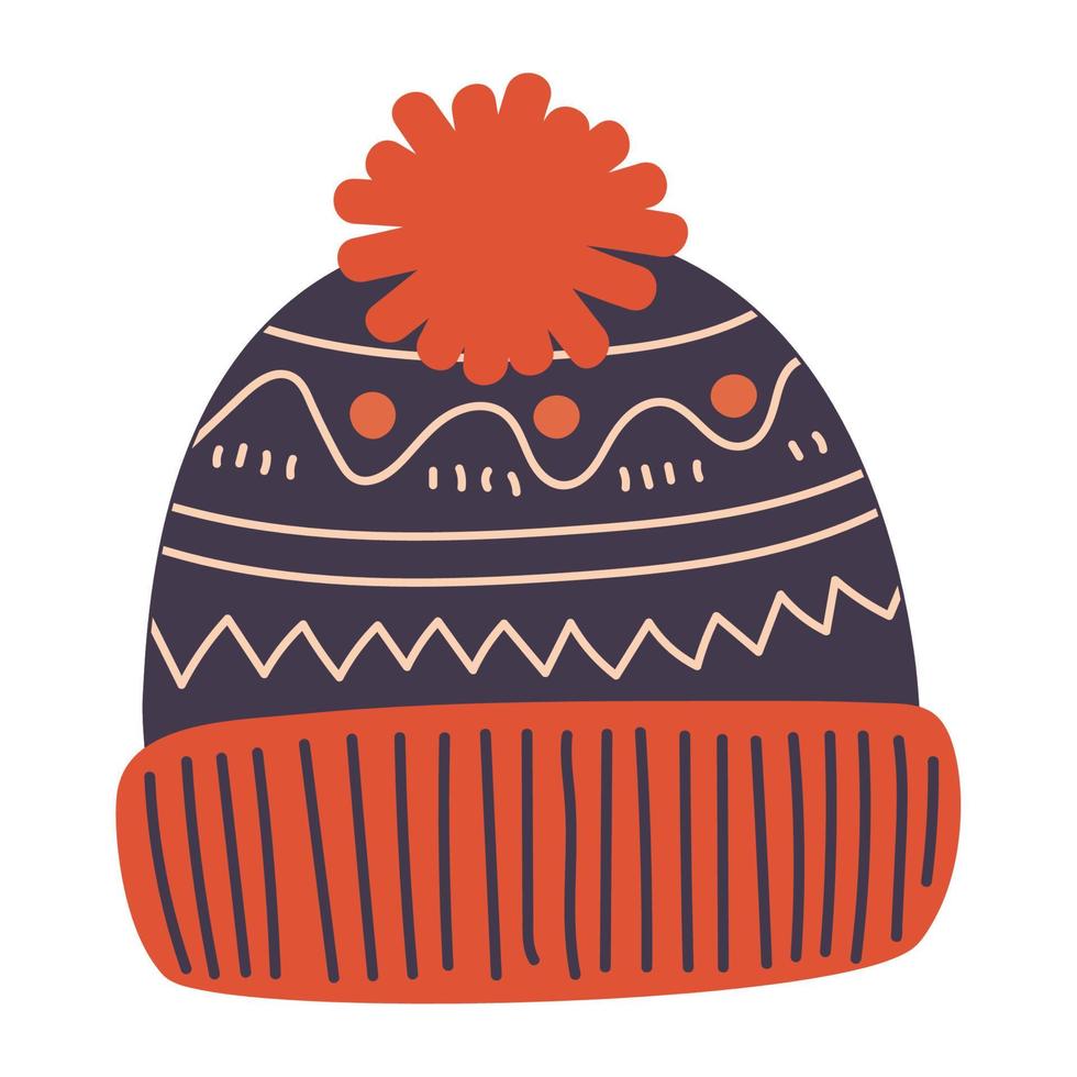 christmas hat design vector