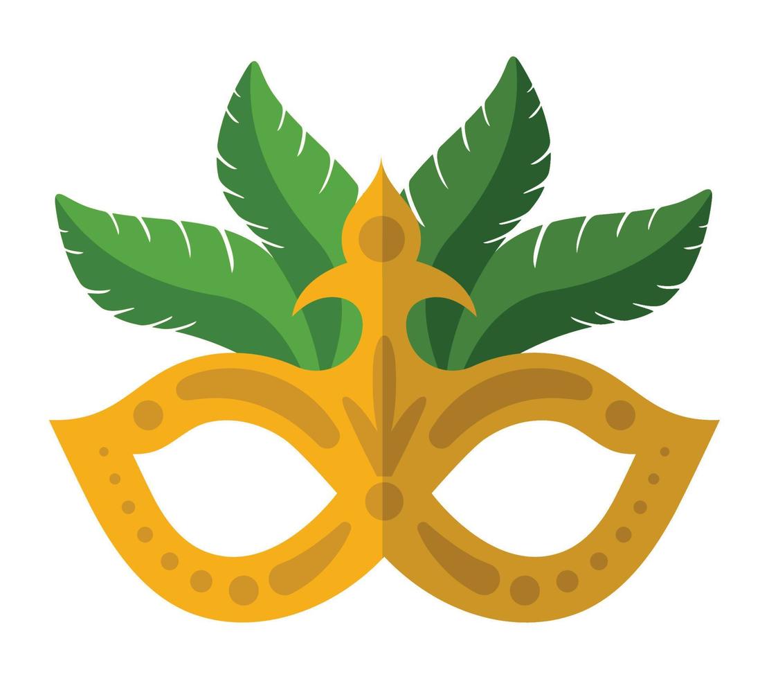 brazilian mask desgin vector