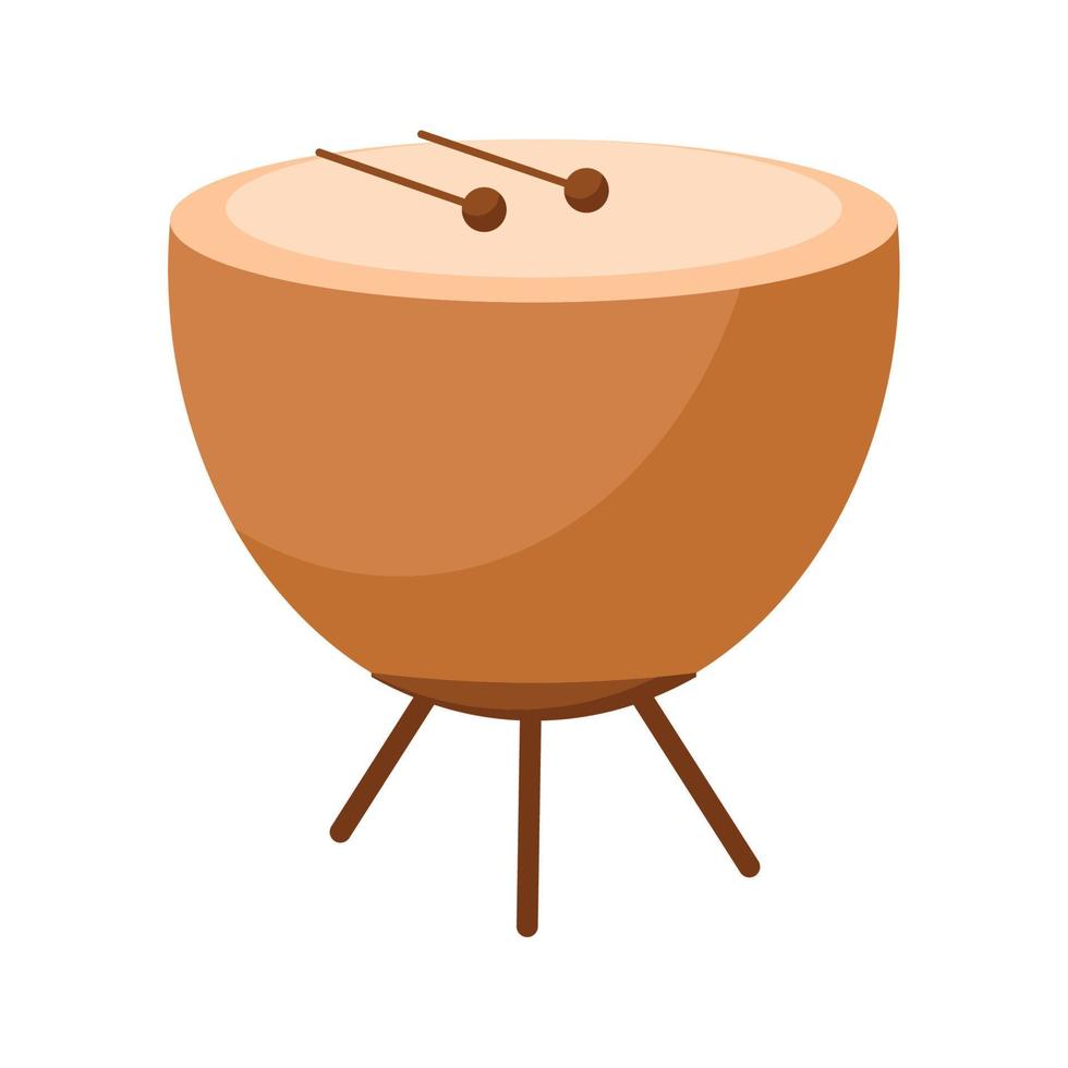 big music drum vector