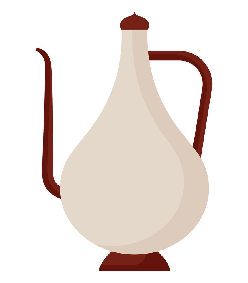 arabian kettle design vector