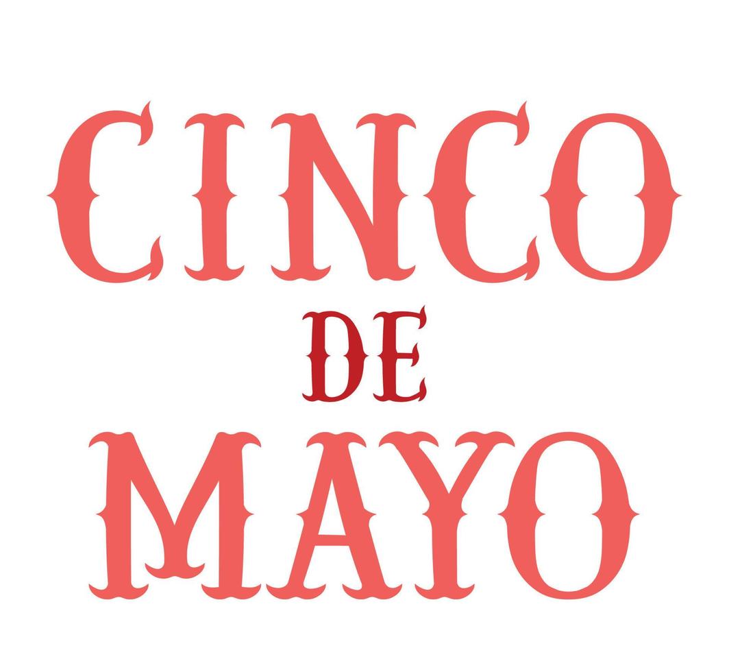 banner of cinco de mayo vector