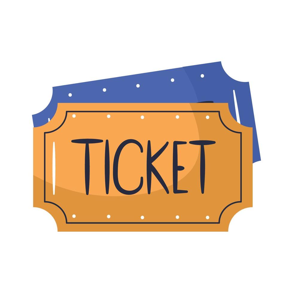 movie tickets design vector