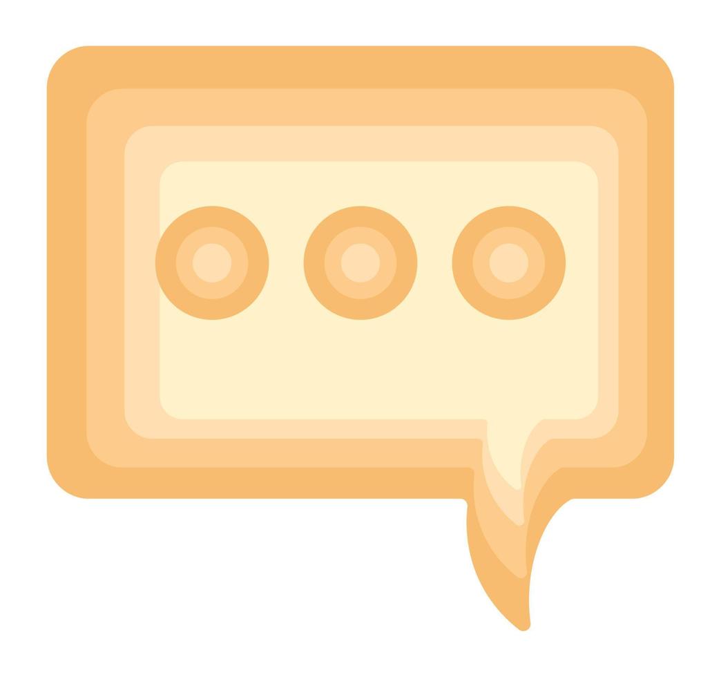 colored speech balloon vector