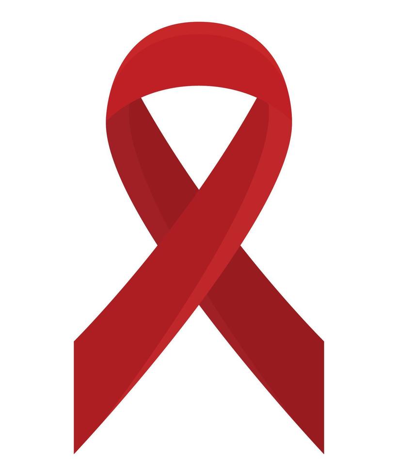 hiv day ribbon vector