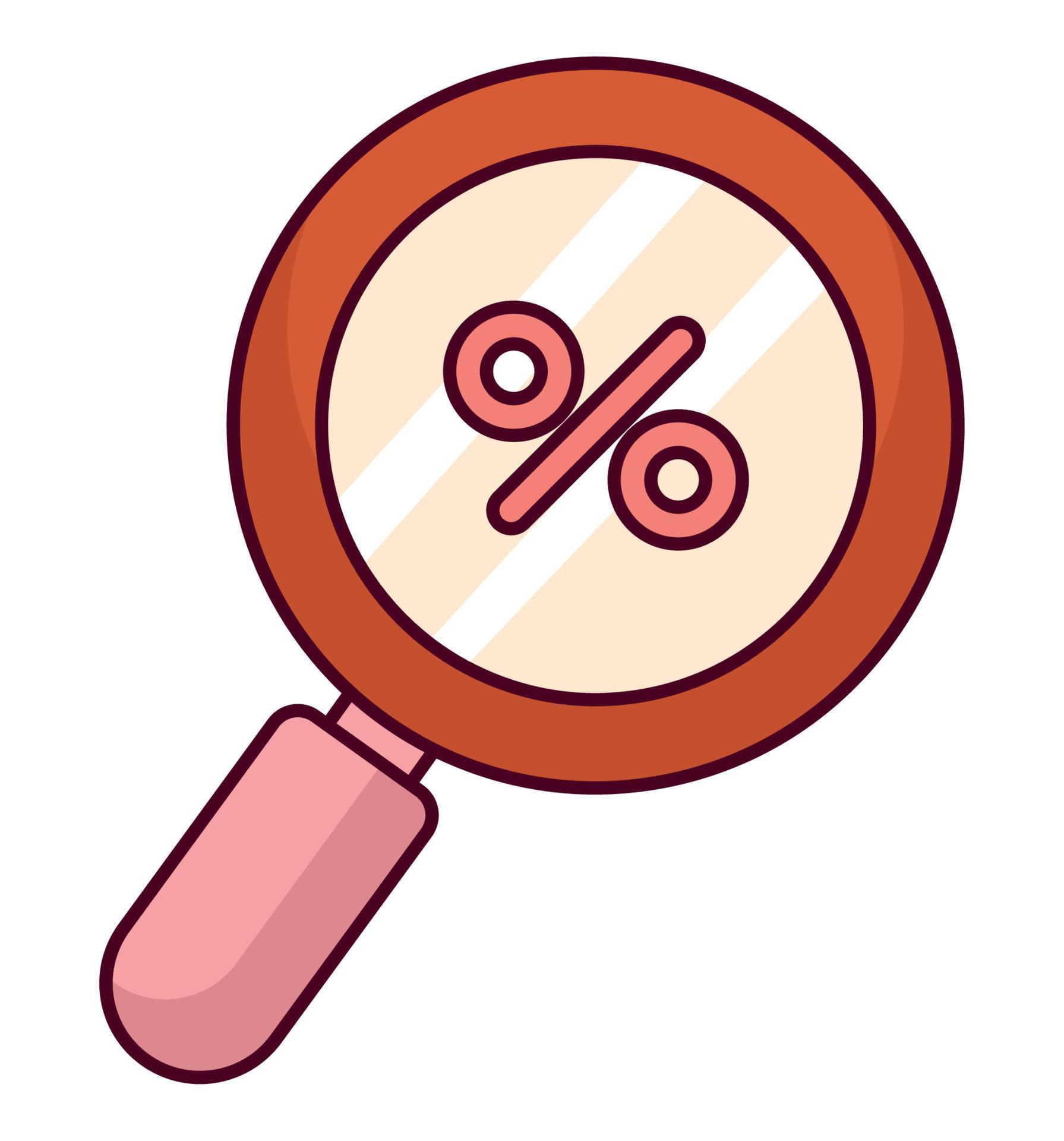 colored loupe design 21398736 Vector Art at Vecteezy