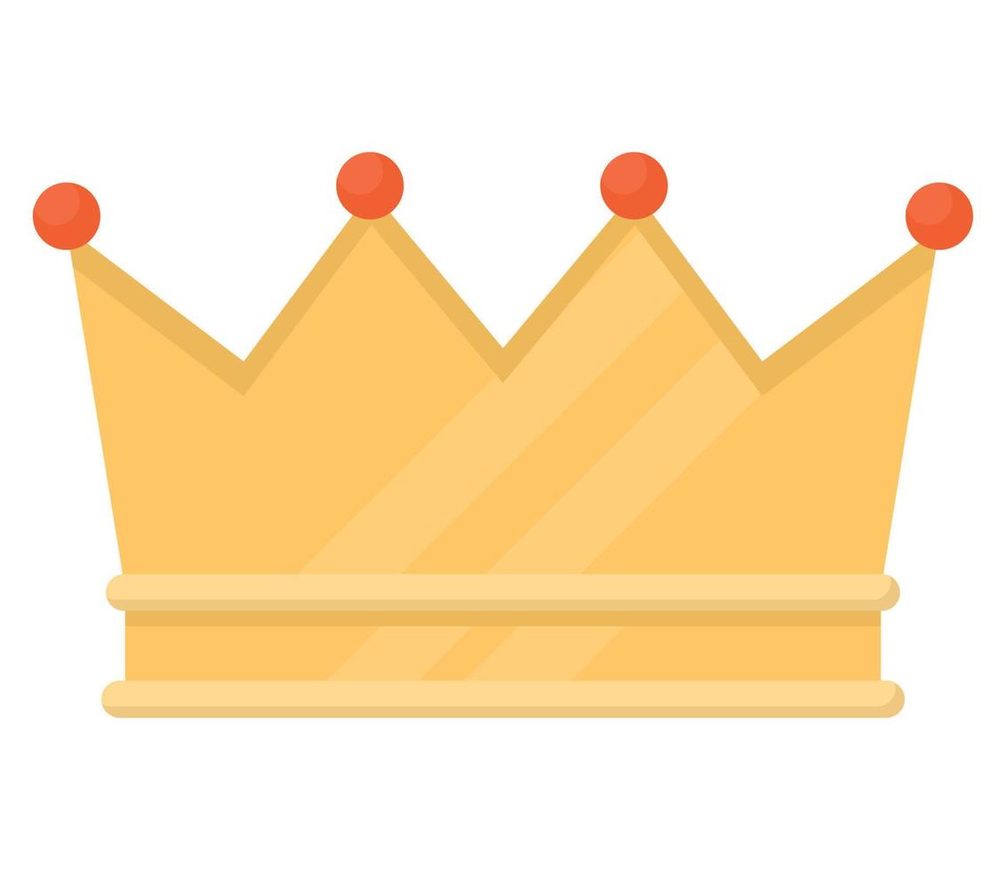 golden crown illustration vector