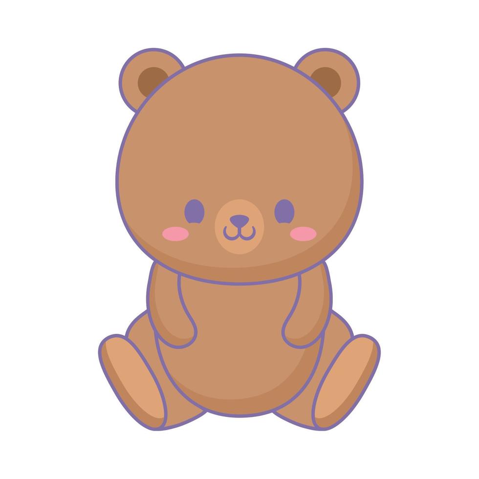 teddy bear illustration vector