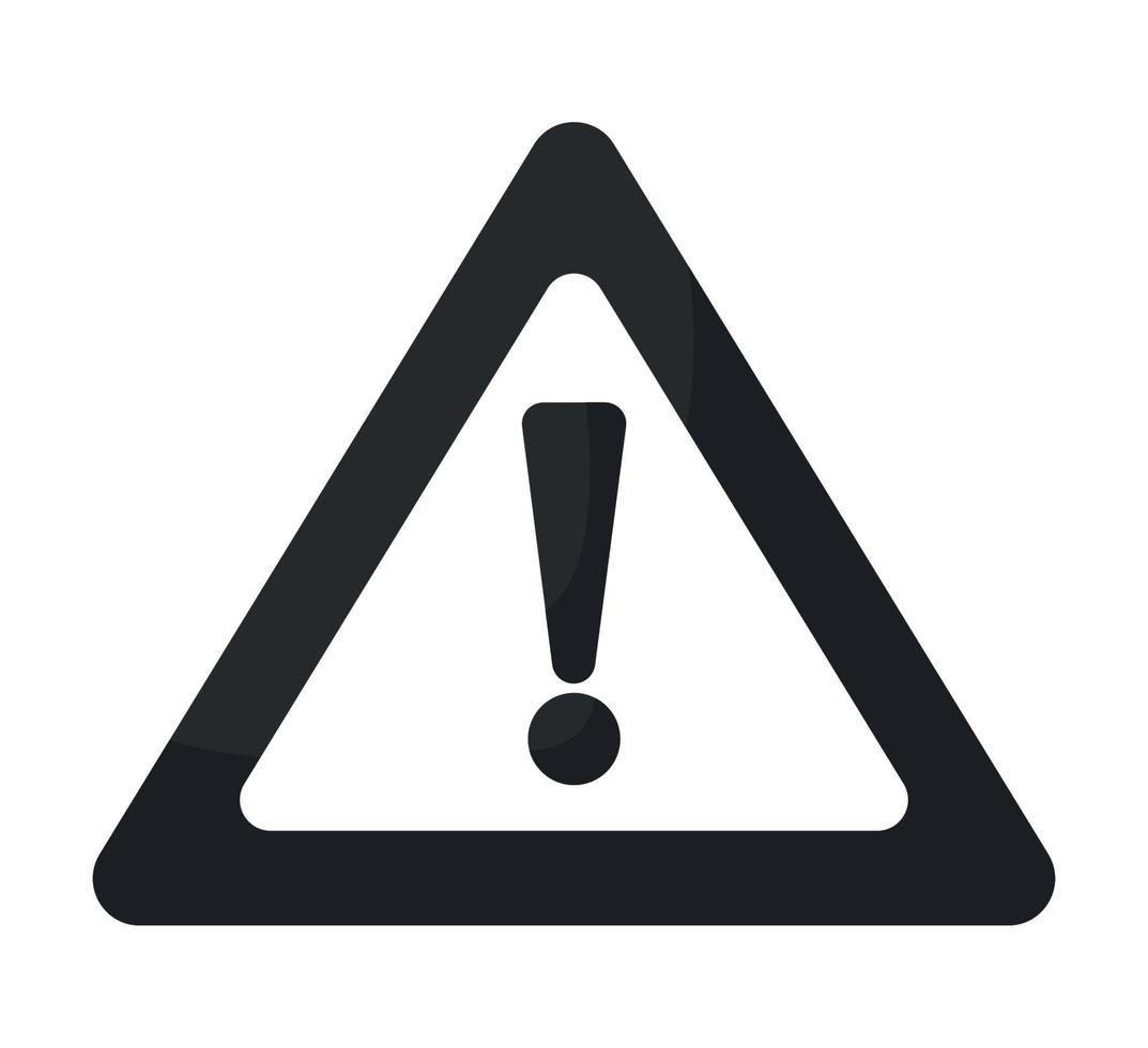 warning sign illustration vector