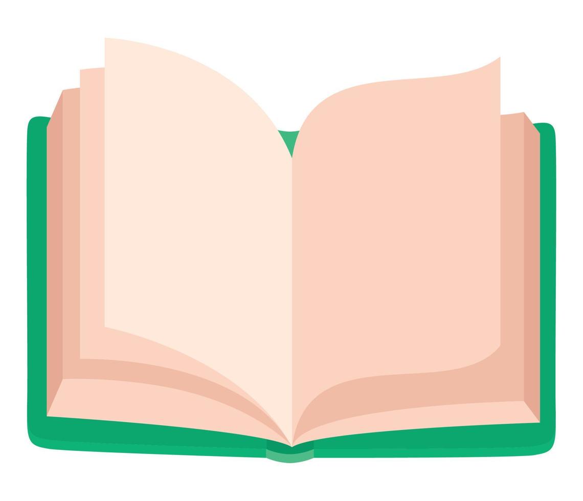 open boook illustration vector