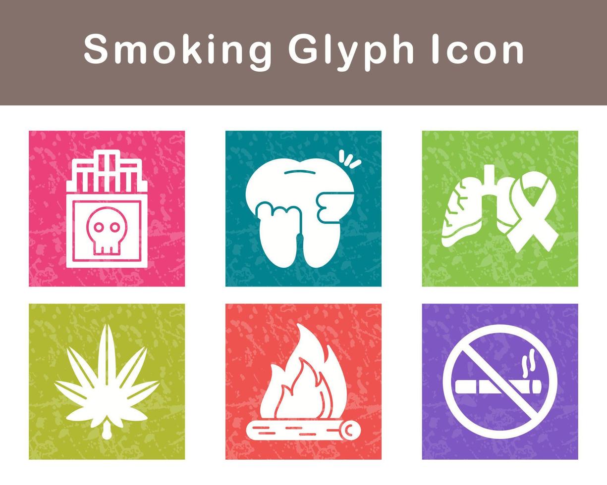 Smoking Vector Icon Set