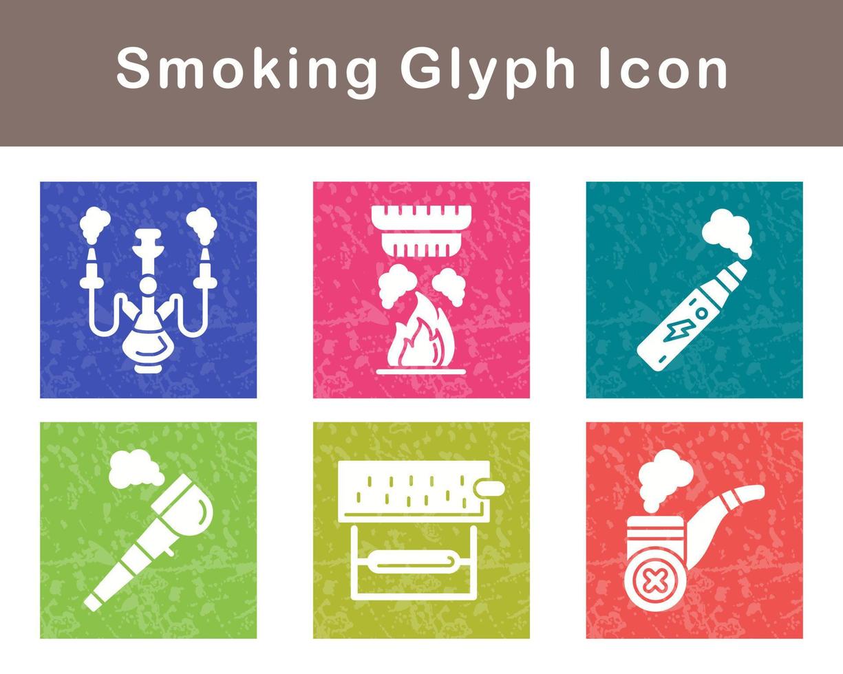 Smoking Vector Icon Set