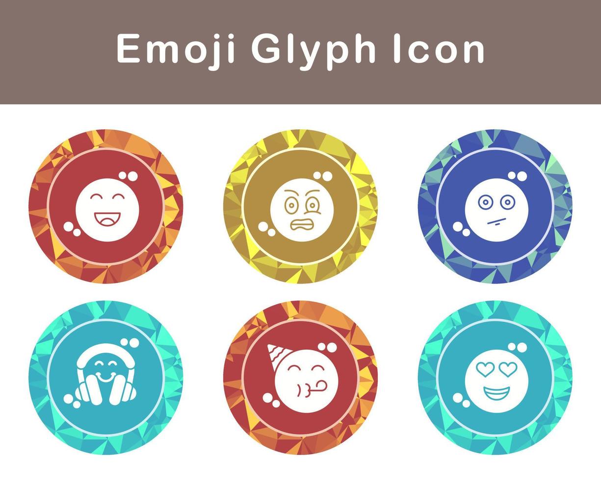 emoji vector icono conjunto