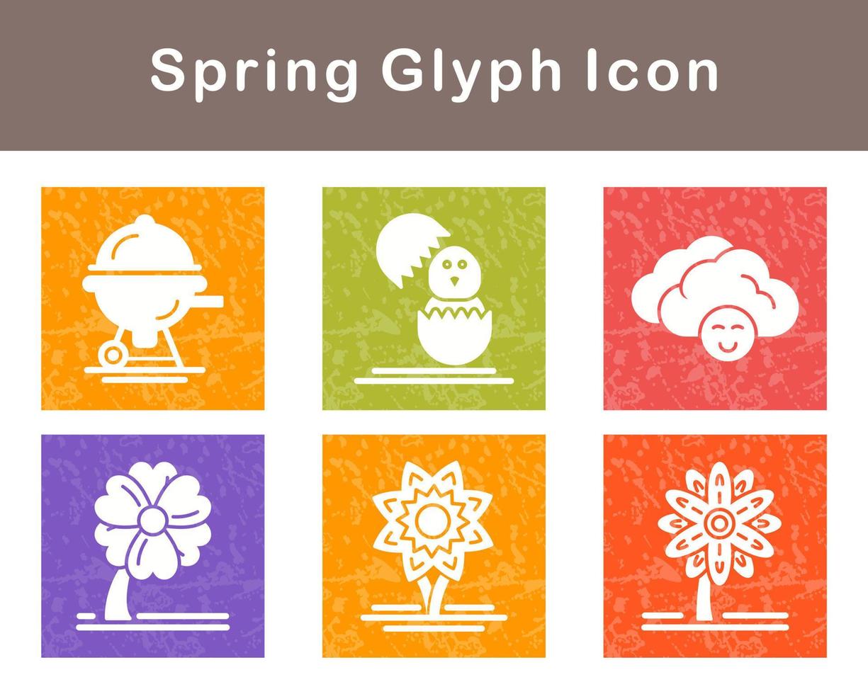 Spring Vector Icon Set