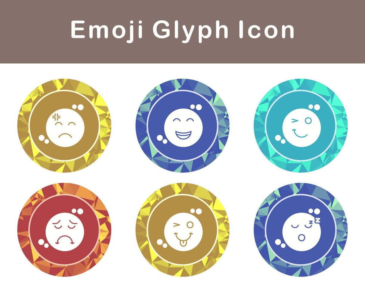 emoji vector icono conjunto