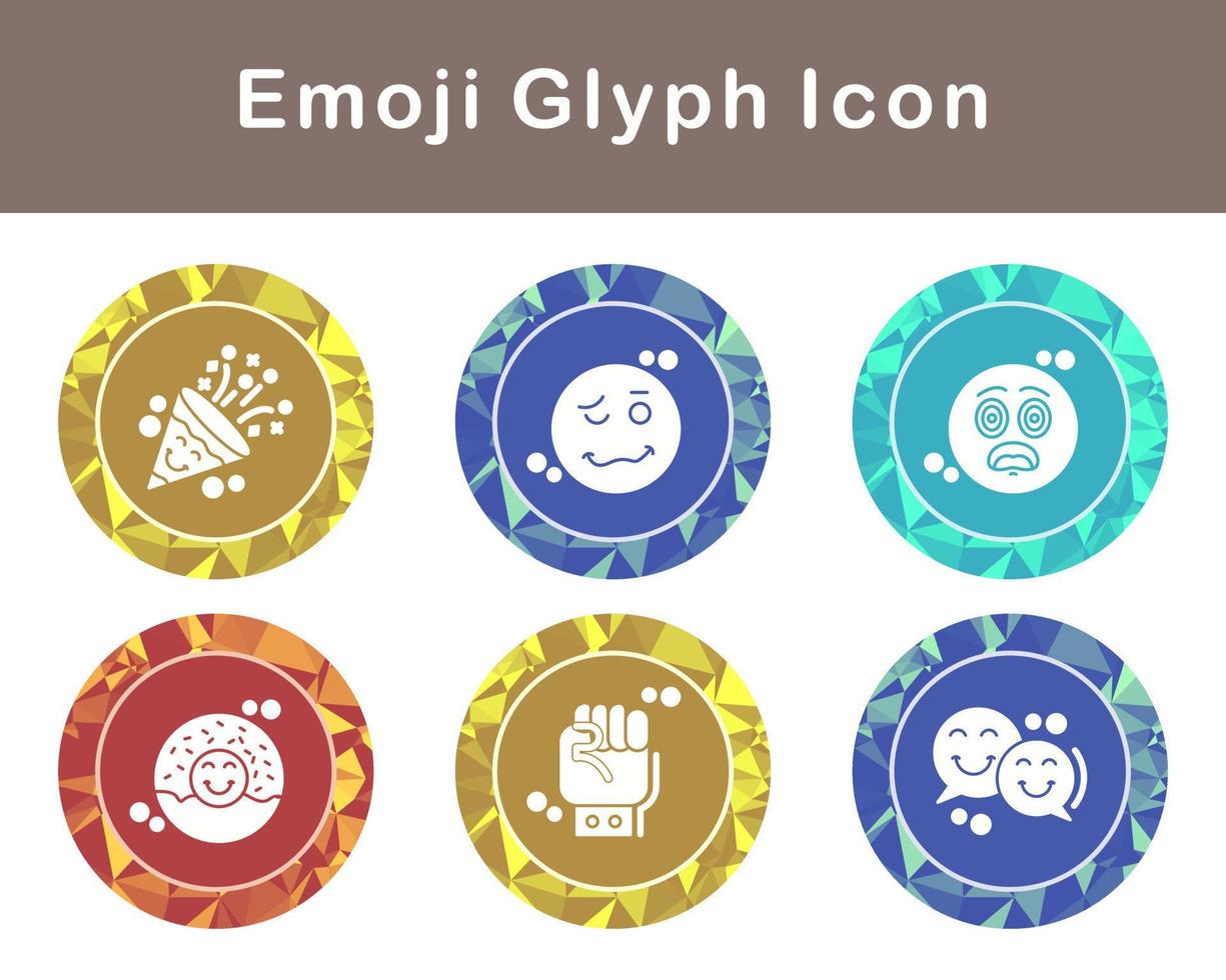 emoji vector icono conjunto