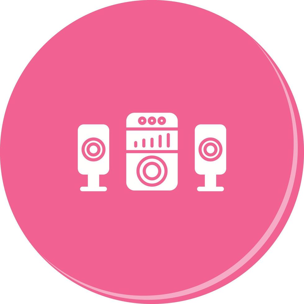 Sound System Unique Vector Icon