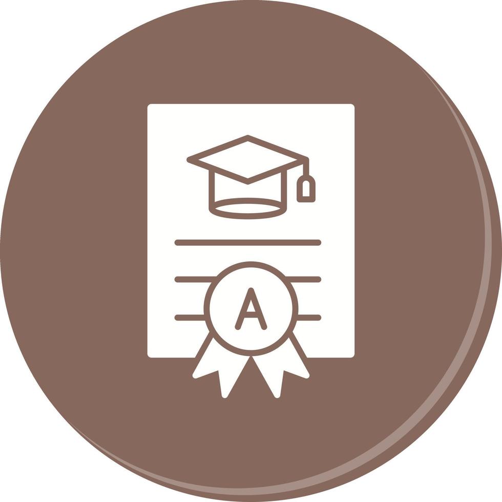 Report Card Unique Vector Icon