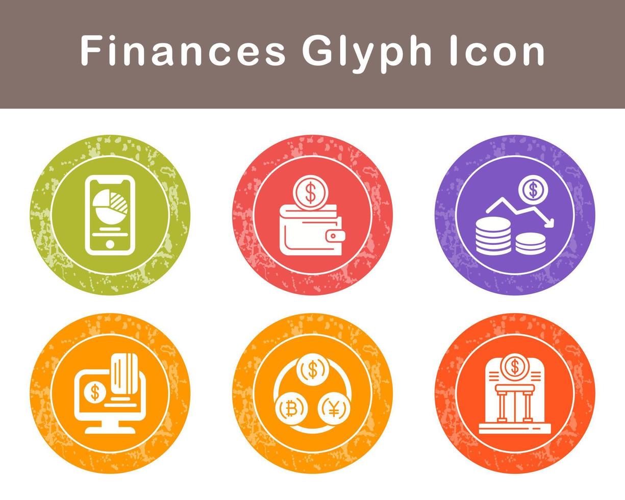 Finances Vector Icon Set