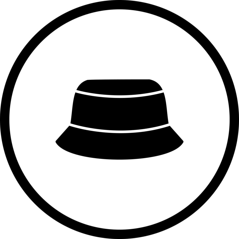 Men Hat Unique Vector Icon