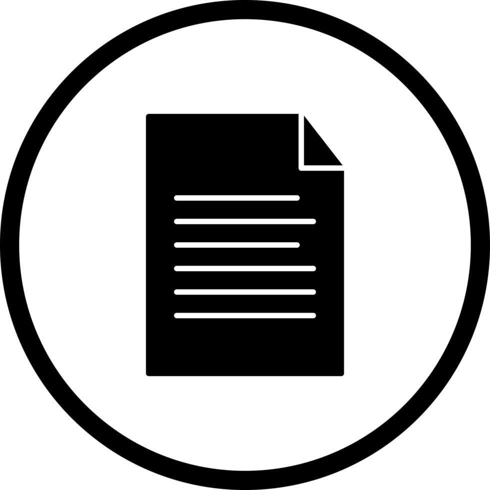 Sheet Unique Vector Icon