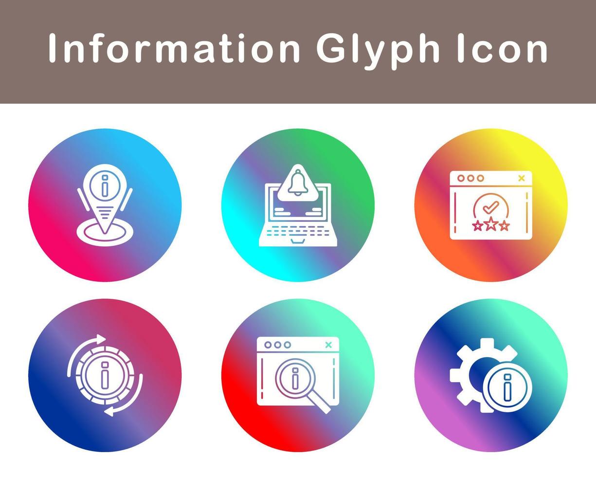 Information Vector Icon Set