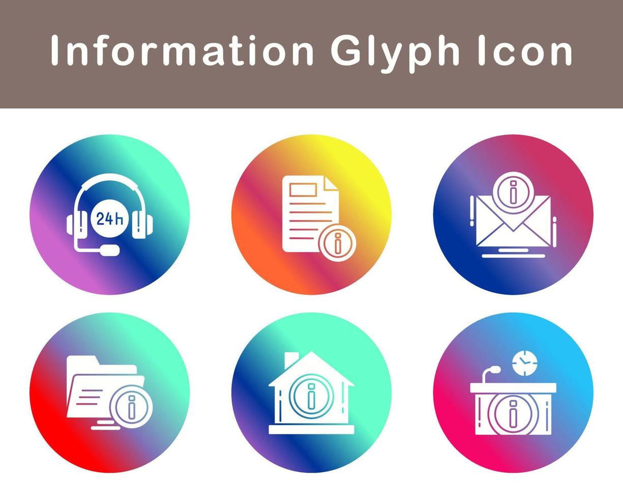 Information Vector Icon Set