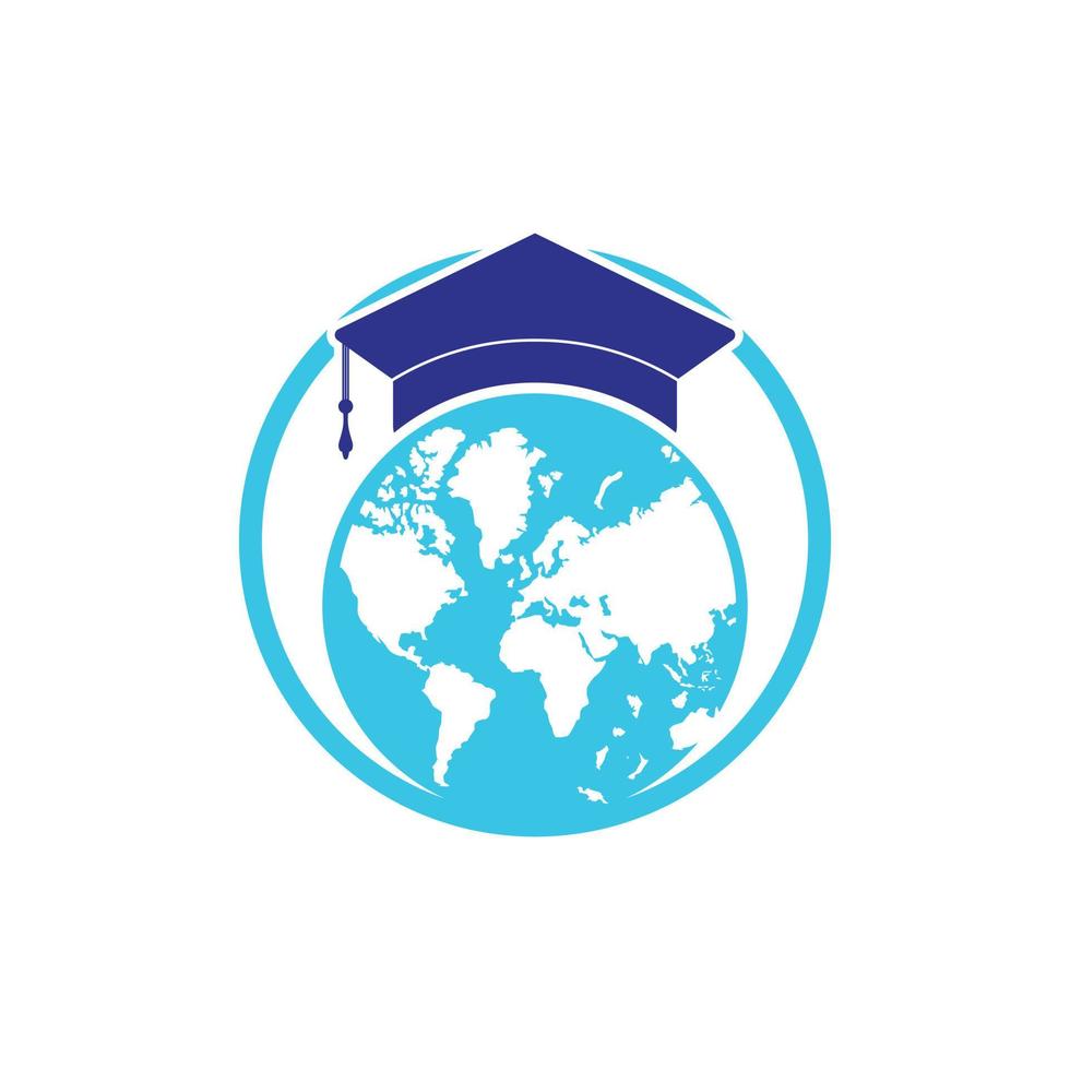 World education logo design. Modern education logo design inspiration. vector