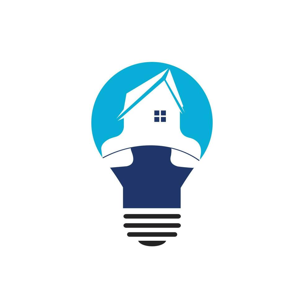 Home call vector logo design template. Real estate business logo concept.