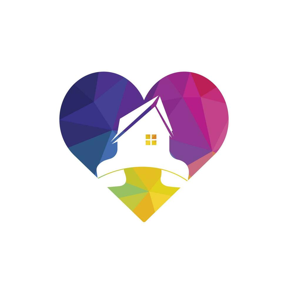 Home call vector logo design template. Real estate business logo concept.