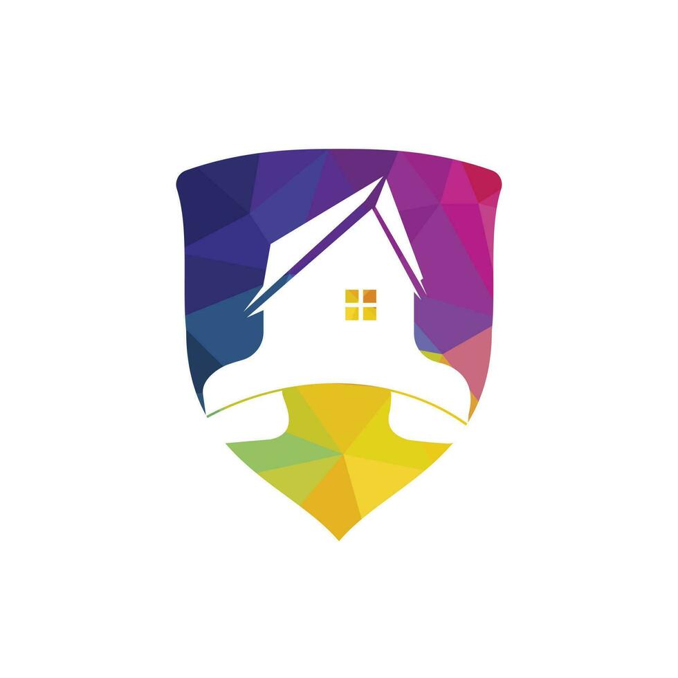 Home call vector logo design template. Real estate business logo concept.