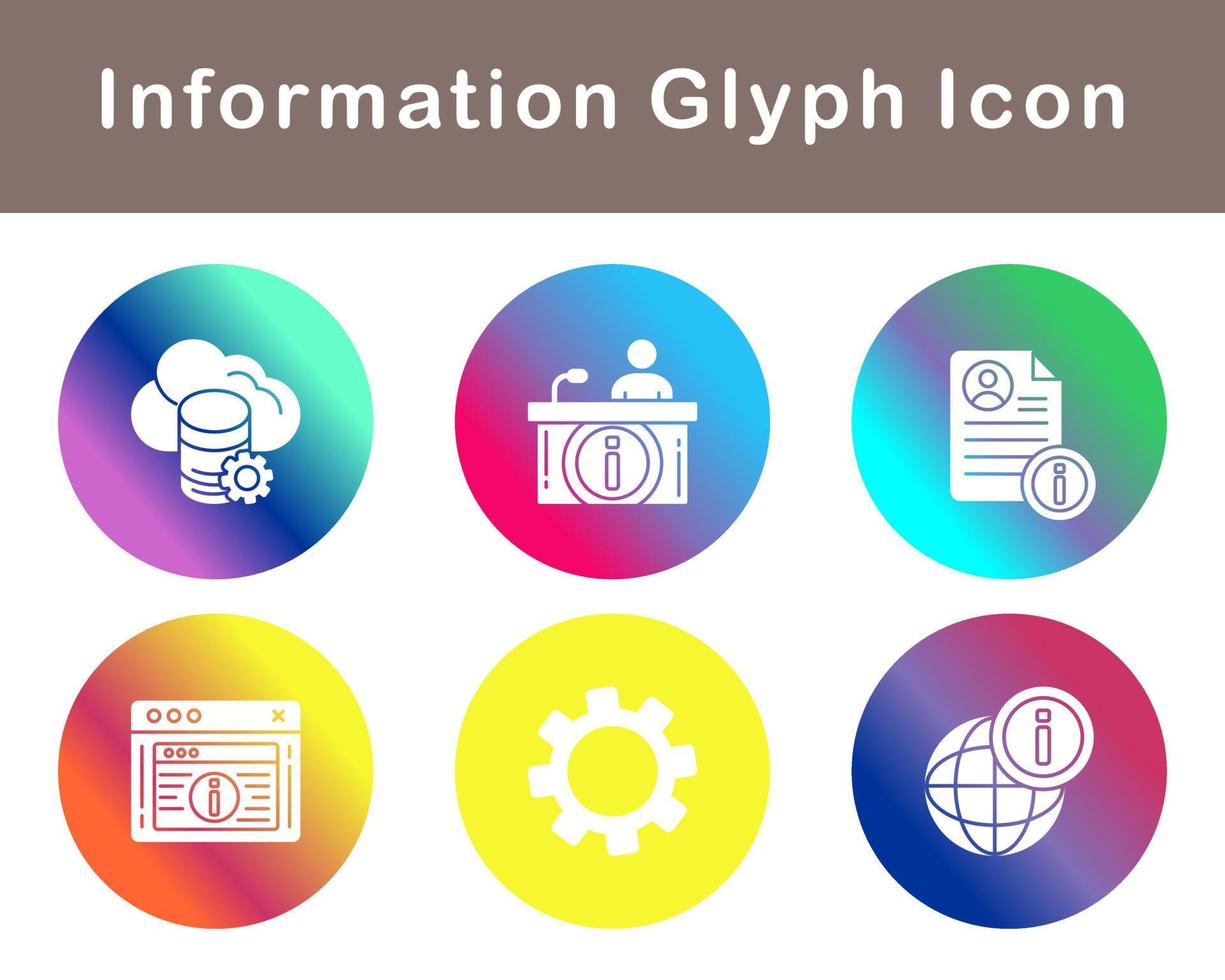 Information Vector Icon Set